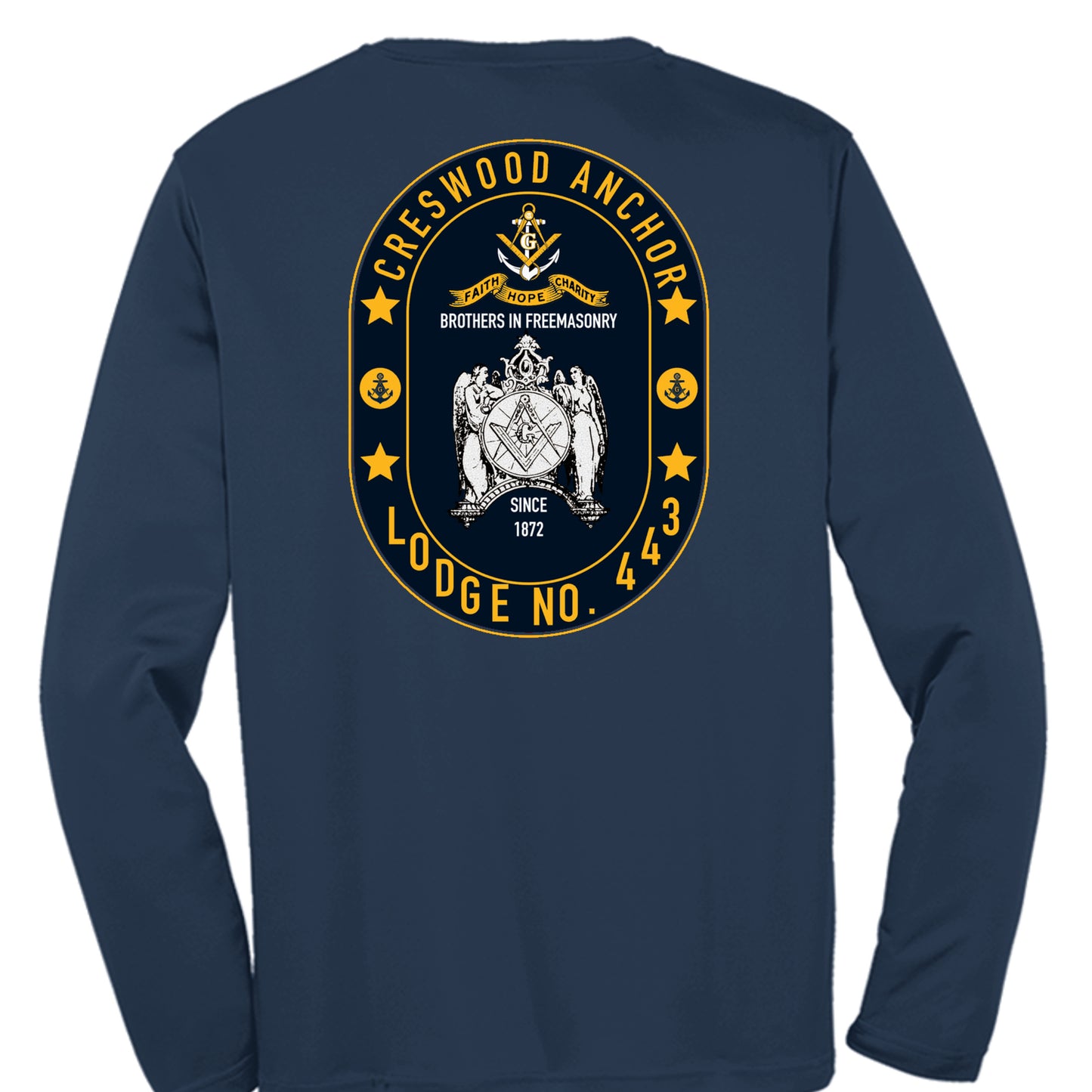 True Navy - ST350LS - BACK