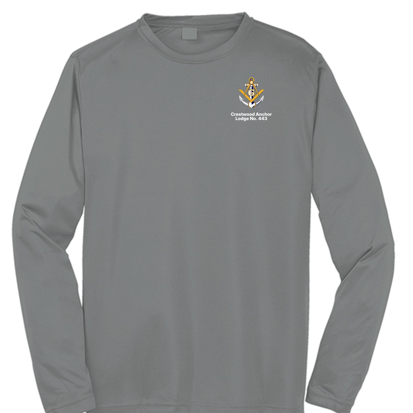 Iron Grey Heather - ST350LS - FRONT