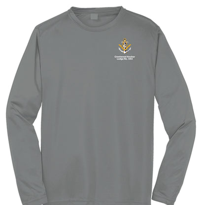 Iron Grey Heather - ST350LS - FRONT