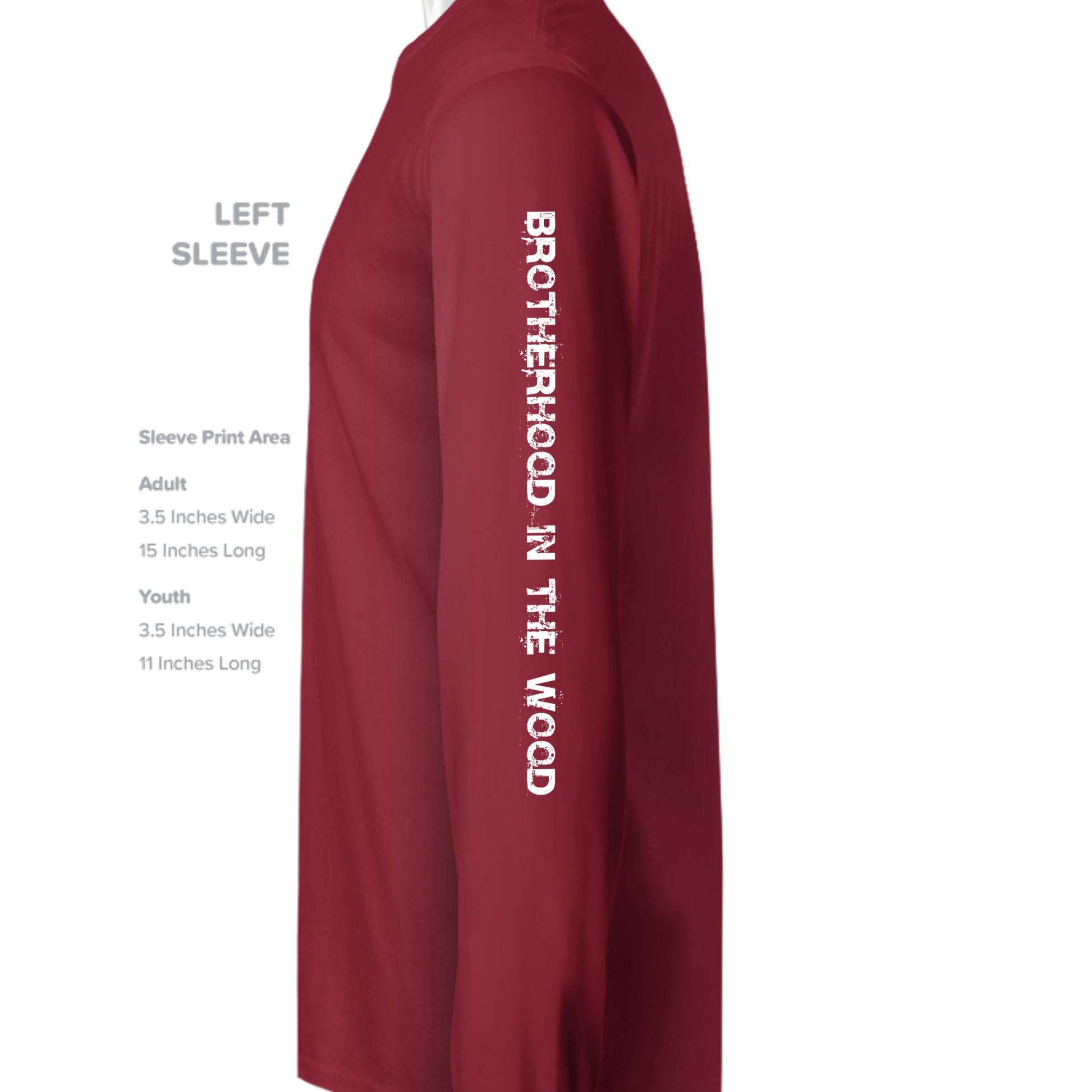 Deep Red - ST350LS - SLEEVE_LEFT