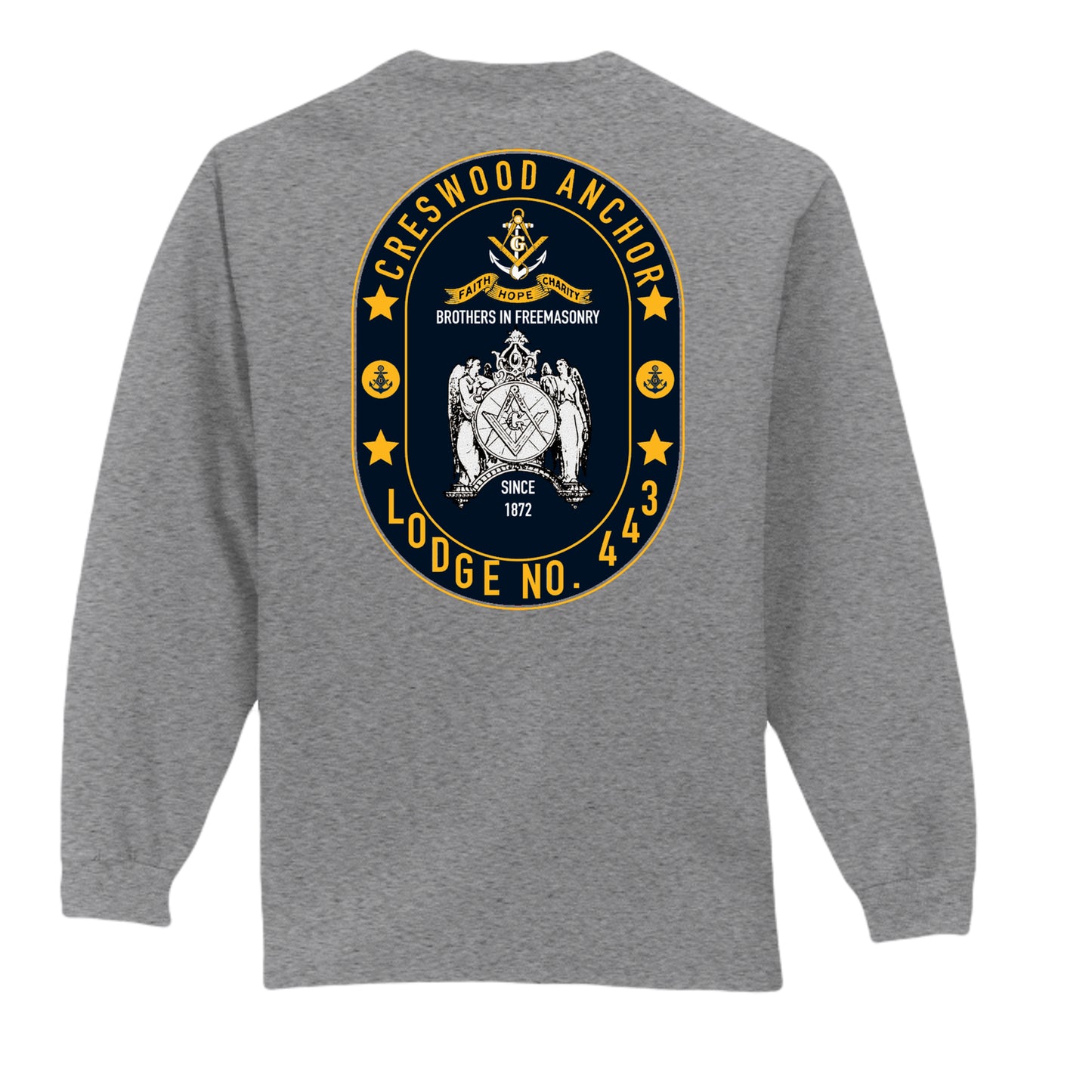 Athletic Heather - PC61LSPT - BACK