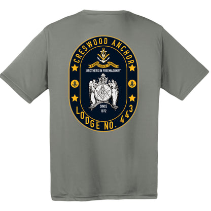 Grey Concrete Heather - TST350 - BACK