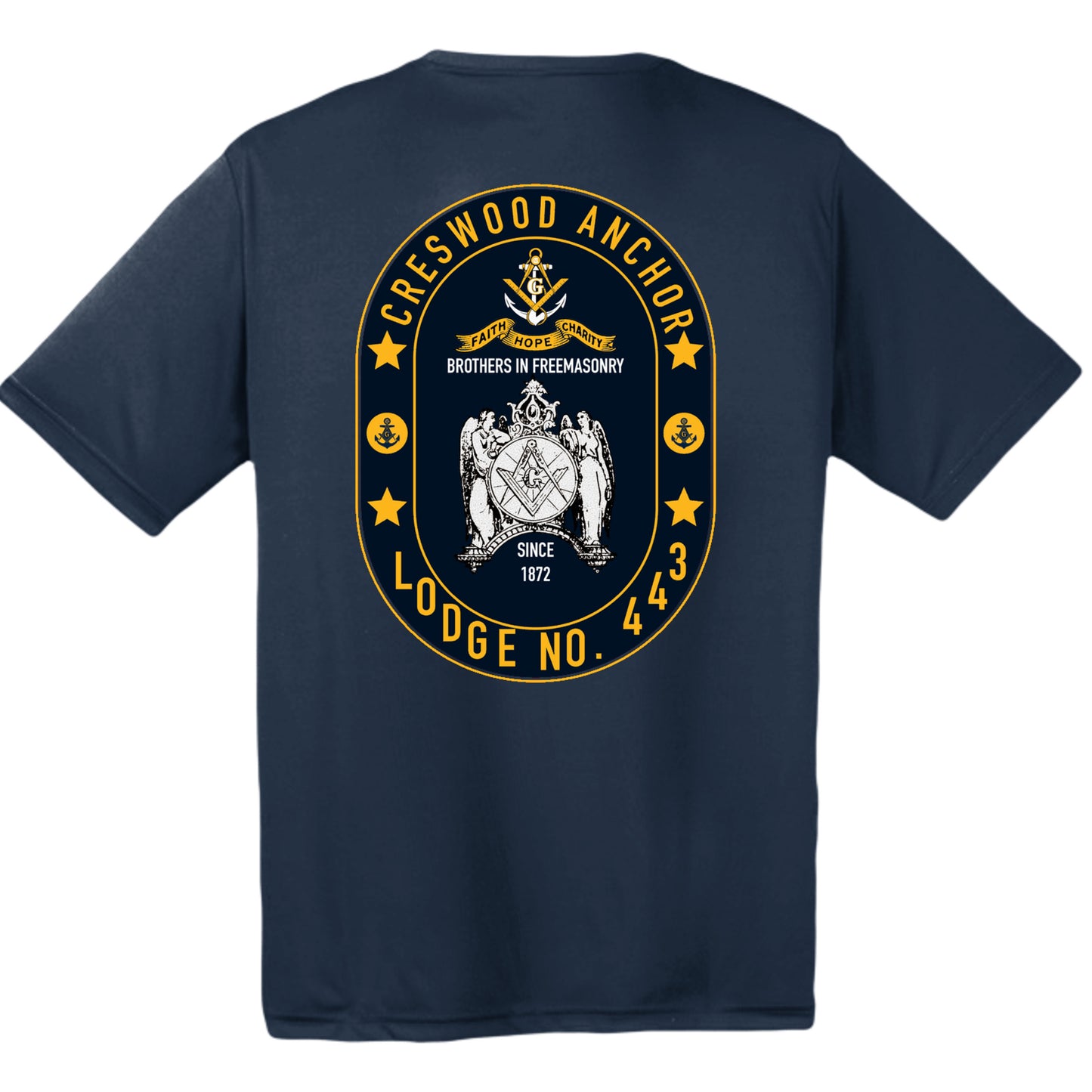 True Navy - TST350 - BACK