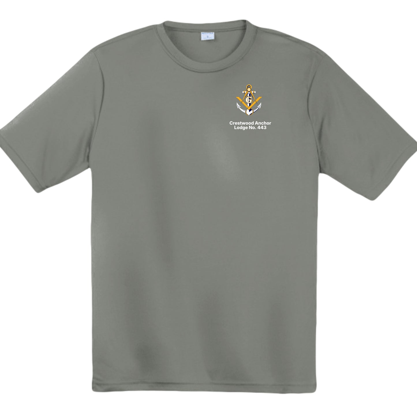 Grey Concrete Heather - TST350 - FRONT