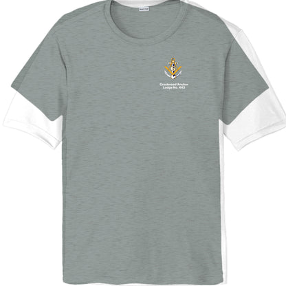 Grey Concrete Heather - ST350 - FRONT